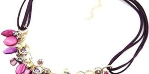 Dew Drops Acrylic Necklace