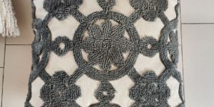 Cotton Fur Embroidered Pillows
