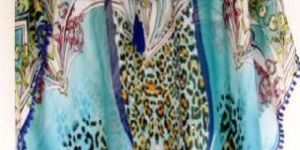 Ladies Poly Chiffon Printed Cover up