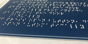 Braille Signage High End