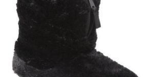 Women Black Fur Boots