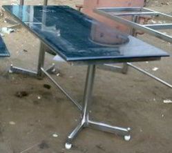 Dining Table with Granite Top