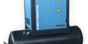 Tank Mounted Screw Compressor