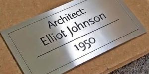 Stainless Steel Name Plate
