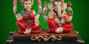 Fibre Laxmi Ganesh Statue