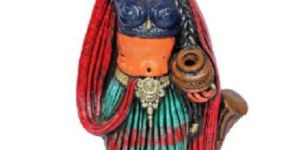 Terracotta Lady Statue