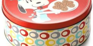 Cookies Tin Container