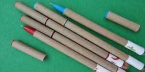 Blue Recycled Paper Eco Pen