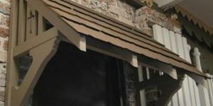 Wooden Window Awnings
