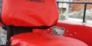 Polyester Red Tractor Seat Cover