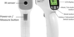 Medical Infrared Forehead Thermometer Gun