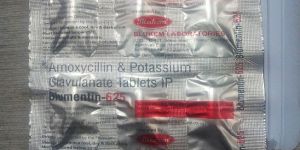 Amoxicillin and Clavulanate Tablets