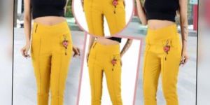 Ladies Polyester Trousers