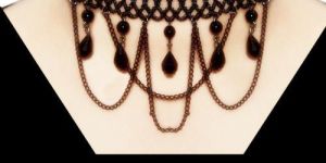 Beaded Choker Necklace