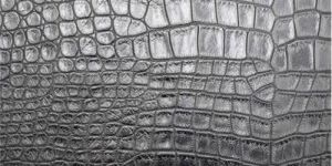 Semi Chrome Finished Printed Leather