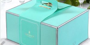 Cake Packaging Box with Handle