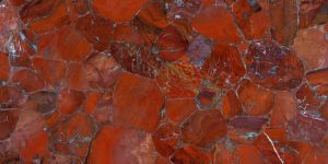 Red Jasper Semi Precious Stone Slab