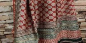 Chanderi Handblock Sarees