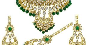 Kundan Wedding Bridal Necklace Jewellery Set