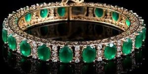 Semi Precious Stone Diamond Bracelet