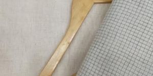 BFTBKC2 Check Dyed Handwoven Handspun Organic Kala Cotton Fabric