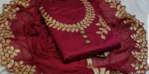 Embroidered Dress Material