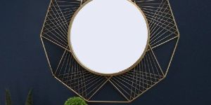 Round Wall Hanging Mirror