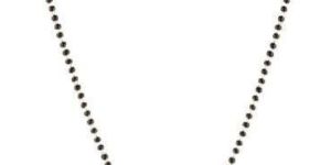 Indian Bollywood Traditional Gold Plated Cz Mangalsutra