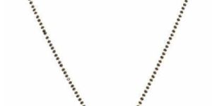 Gold Plated Cz Stone Pendant Chain Mangalsutra