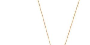 Indian Cubic Zircon Cross Pendant Chain Necklace Gift