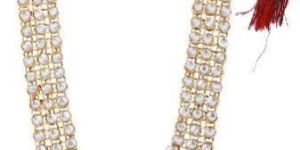 Multi Layered Kundan Faux Pearl Bridal Necklace Set