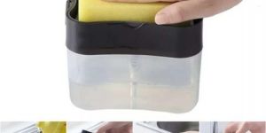 2 in 1 Soap Pump Plastic Dispenser
