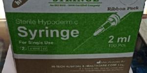 Sterile Hypodermic Syringe