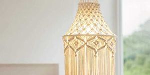 Macrame Lamp Shade