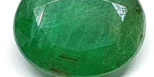 4.10ct royal green natural brazil emerald gemstone