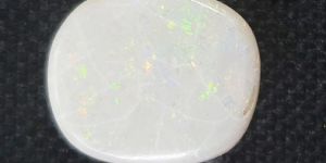 Certified Natural Australian Fire White Opal 6.30ct