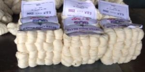 Carded Hank and Cone Yarn