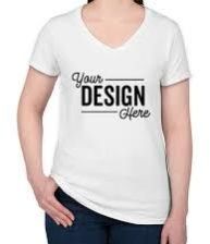 Ladies V Neck T-Shirt