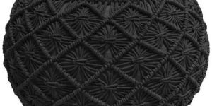Macrame Pouffe