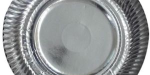 Silver Paper Plate