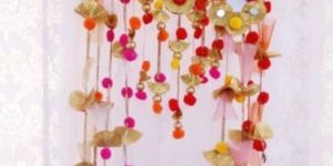 Pom Pom Wind Chimes