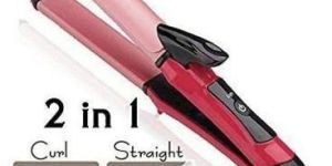 Nova 2 in 1 Hair Straightener and Curler