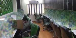 Wooden Adjustable Workstation