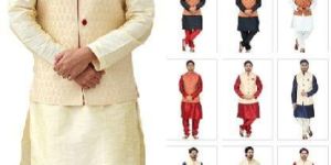 Kurta Pajama with Jacquard Jacket