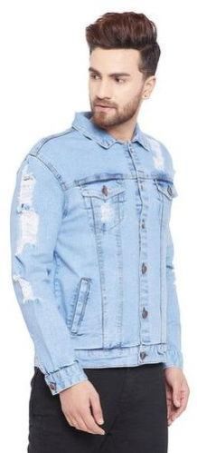 Destroyed Denim Jacket