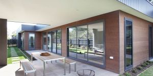 150mm Selflok Vgroove Natural Wall Cladding