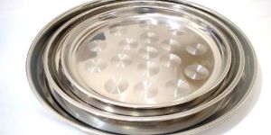 Stainless Steel Deep Round Plate