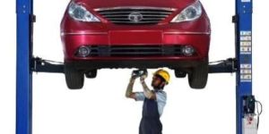 Clear Floor Hydraulic Two Post Lift