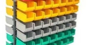 15 Double Sided Bin Stand