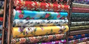 Printed Silk Fabric